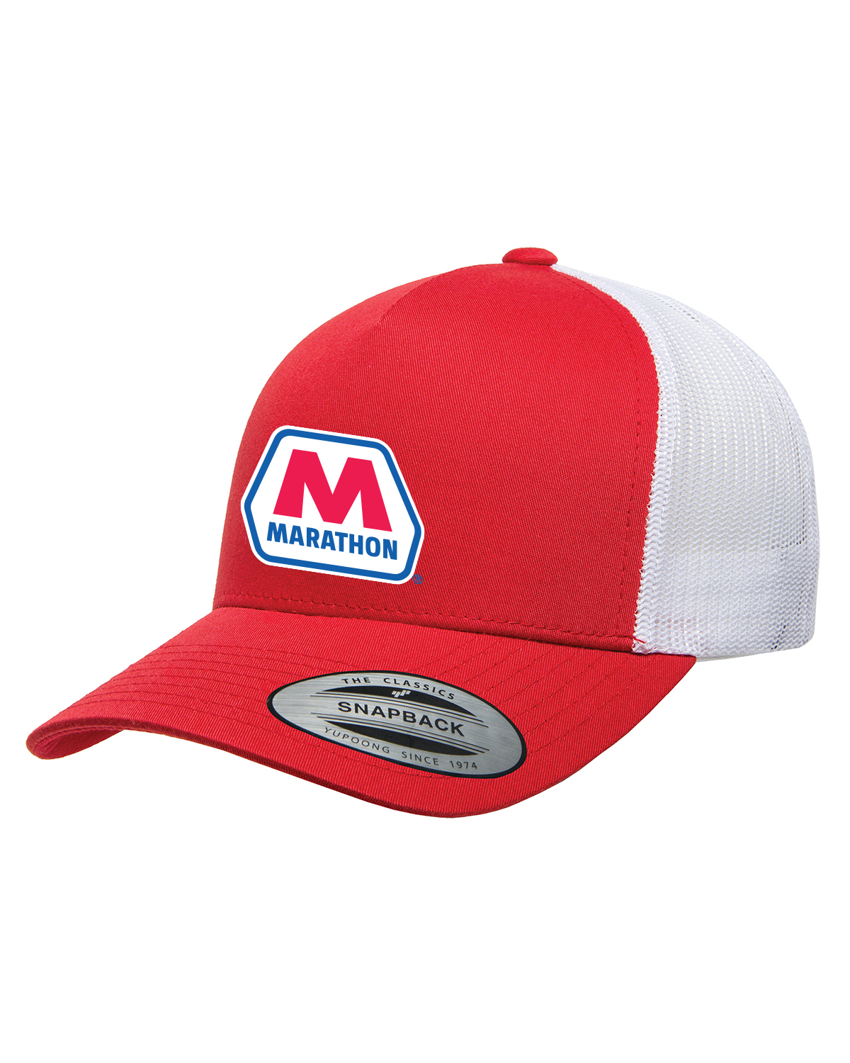 6506 Marathon Adult 5-Panel Retro Trucker Cap